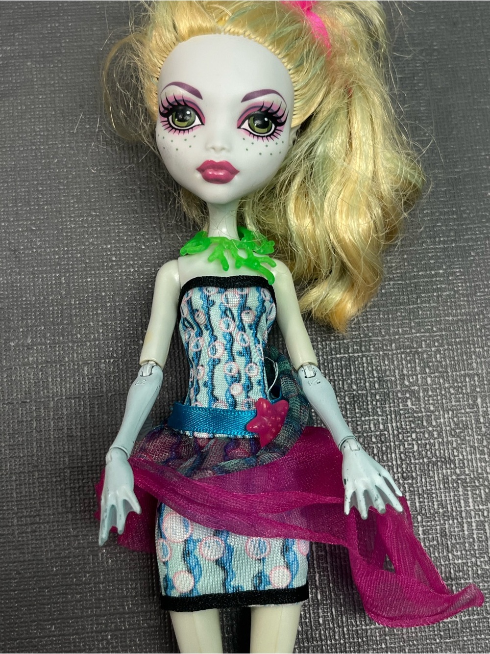 Monster High Lagoona Blue Doll Dot Dead Gorgeous Doll 2008 Mattel